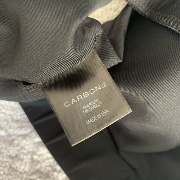 Carbon38 Off-Should Ruffle Workout Top/Bra Small - Picture 5 of 6